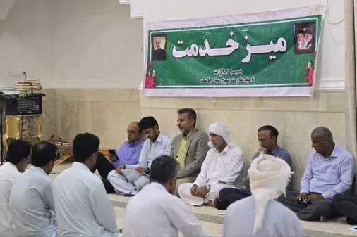 برگزاری میز خدمت در لیردف جاسک/ پیگیری مطالبات مردم در حوزه آب، برق و عمران روستایی