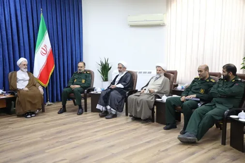 فرمانده سپاه امام علی ابن ابیطالب (ع) با مدیر حوزه های علمیه کشور دیدار کرد