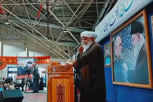 اولین سالگرد شهادت سردار دکتر حسین سلامی و شهدای جنگ ۱۲ روزه در گلستان شهدای اصفهان