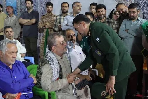 حضور فرمانده سپاه استان و استاندار سمنان در دومین شب از کنگره سه هزار شهید استان با عنوان &laquo;روایت نسل ظهور&raquo;