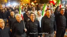اجتماع اربعینی مردم کرمانشاه در شب ۱۵۶ اجتماع
