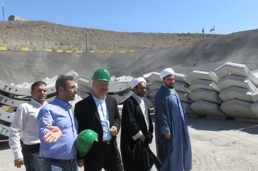 بازدید معاون هماهنگ&zwnj;کننده نمایندگی ولی&zwnj;فقیه در قرارگاه خاتم&zwnj;الانبیاء(ص) از پروژه راهبردی تونل انتقال آب مشهد