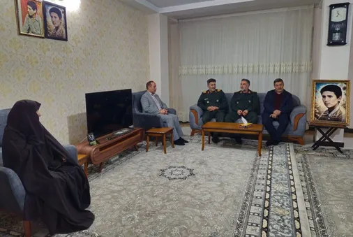دیدار با خانواده شهید محمدتقی دانشمند
