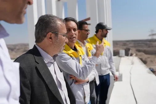 بازدید معاون هماهنگ&zwnj;کننده قرارگاه خاتم&zwnj;الانبیاء (ص) از بزرگ&zwnj;ترین پروژه بازچرخانی فاضلاب شهری کشور