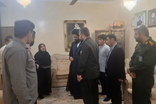دیدار با خانواده های محترم شهیدان مؤمن زاده و سردار شهید جهانگیر مرادی
