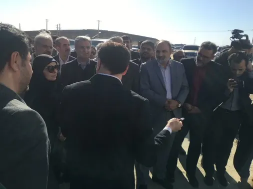 بازدید وزیر راه و شهرسازی از پروژه راه&zwnj;آهن چابهار ـ زاهدان