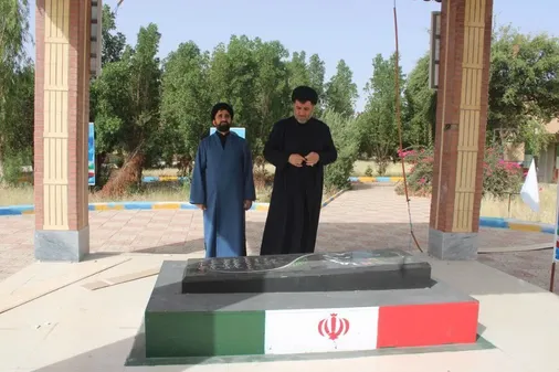 تجلیل مسئول نمایندگی ولی فقیه در قرارگاه کربلا از مقام علمی عالم وارسته مرحوم حجت&zwnj;الاسلام صادق