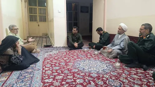 دیدار با خانواده دهشیبی در زاهدان