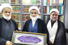 دیدار فرمانده تیپ مستقل ۸۳ امام جعفر صادق علیه‌السلام با آیت‌الله کعبی، عضو هیأت رئیسه مجلس خبرگان رهبری