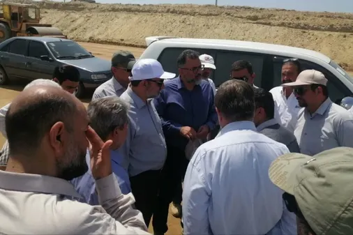 بازدید میدانی جانشین فرمانده قرارگاه سازندگی خاتم&zwnj;الانبیاء (ص) از قطعات مختلف ابرپروژه راه&zwnj;آهن چابهار &ndash; زاهدان