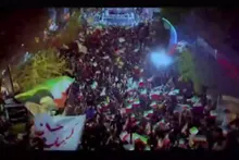 اجتماع بی‌نظیر سبزواری‌ها در اربعین امام شهید با مداحی حاج مهدی رسولی