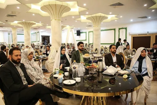 بهار وصال ۶۵ زوج جوان دانشجو در دانشگاه جامع امام حسین (ع)