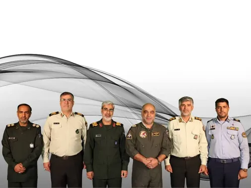 بازدیدفرمانده سپاه امام سجاد(ع)به همراه فرماندهان ارشد نظامی استان از دفتر خبرگزاری بسیج هرمزگان