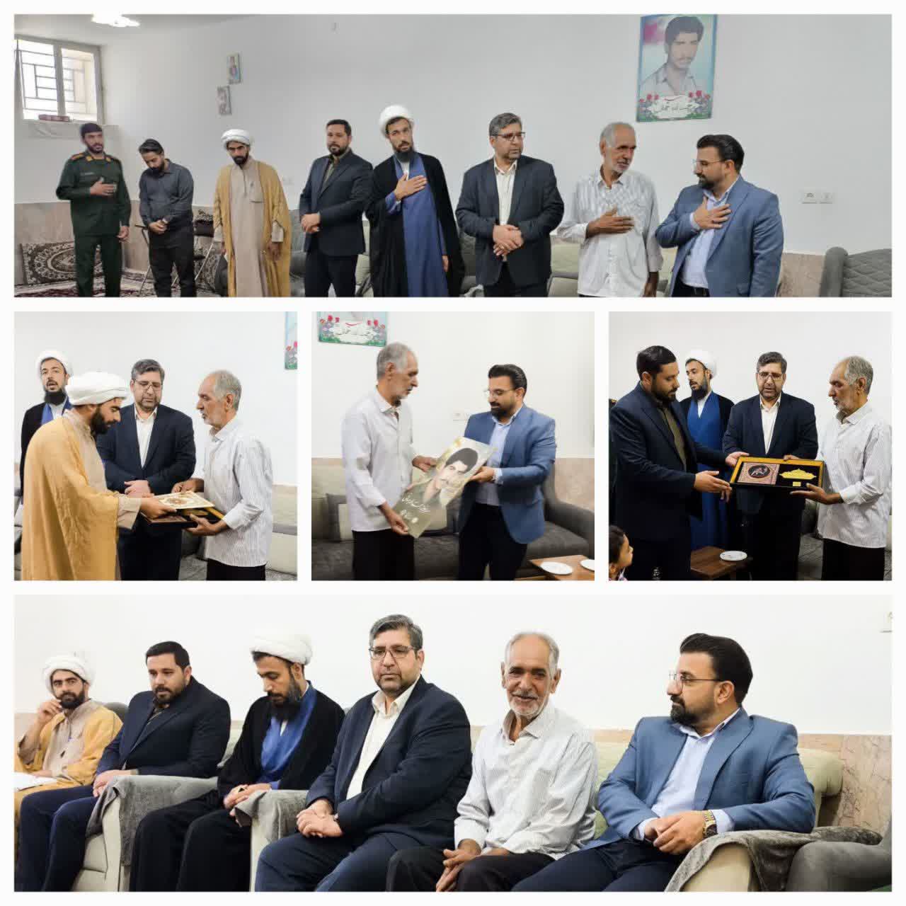 تکریم خانواده شهدا و پاسداشت مقام والای شهیدان در شهرستان نهبندان