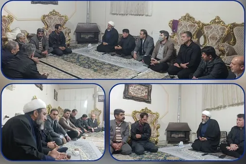 دیدار مسئولان شهرستان کوهدشت با خانواده شهید بسیجی &laquo;امیرحسام خدایاری&zwnj;فرد&raquo;