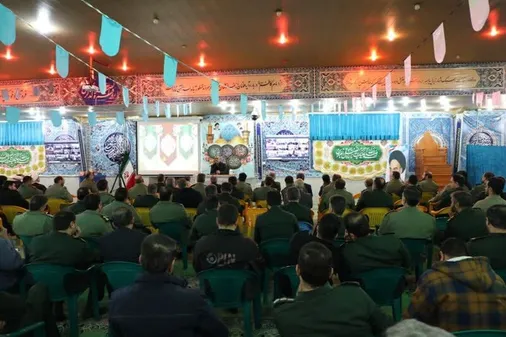 تجلیل از پاسداران نمونه  و جانبازان در سپاه قمربنی هاشم(ع)