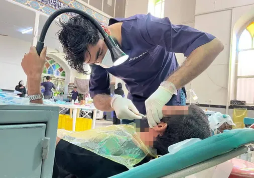 رایحه خوش خدمت در مسجد الفاطمه سلام الله علیها