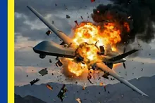 انهدام یک فروند پهپاد MQ9 در آسمان کرمانشاه