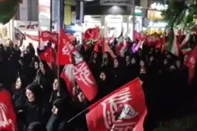 دویست و بیست و چهارمین شب تجمع و راهپیمایی مردم ولایتمدار شهرکرد