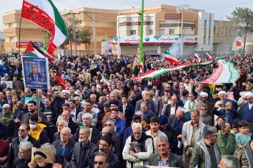حضور پرشور مردم آران و بیدگل در ۴۷ سالروز پیروزی انقلاب اسلامی ایران