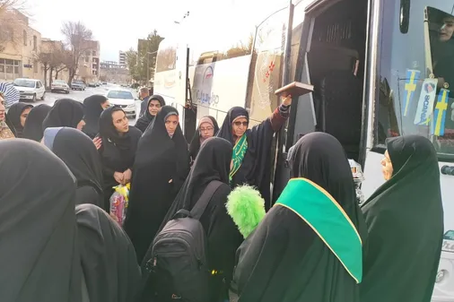 اعزام دانشجویان دختر به سرزمین نور از چهارمحال و بختیاری