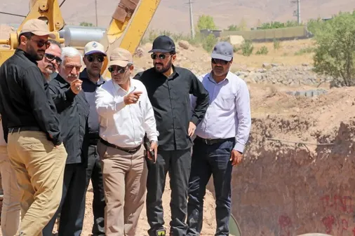 بازدید معاون وزیر نیرو از پروژه راهبردی انتقال آب زیاران &ndash; بیلقان
