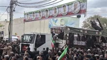 وداع زنجانی‌ها با ۱۴ شهید گردان تخریب
