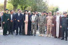 رزمایش ۳۰هزار نفری جانفدایان بام ایران نماد پیوند ناگسستنی مردم با آرمان‌های انقلاب اسلامی است