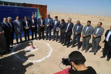 آغاز عملیات اجرایی نیروگاه خورشیدی ۳۵۰ مگاواتی ورامین با حضور برخط رئیس‌جمهور