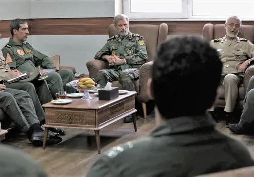 فرمانده کل ارتش از پایگاه&zwnj; هوایی شهید لشگری بازدید کرد