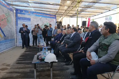 بازدید معاون اجرایی رئیس&zwnj;جمهور از روند پیشرفت پروژه قطار شهری کلان&zwnj;شهر اهواز