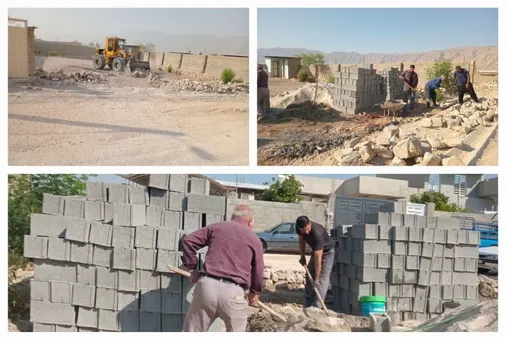 اردوی جهادی در روستای علی آباد فرهمندیان کازرون برگزار گردید