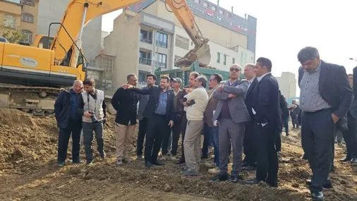 بازدید مدیران شهری پایتخت از مهم&zwnj;ترین پروژه بزرگراهی غرب تهران