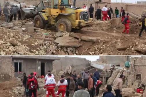 شهادت دو نفر در پی اصابت پرتابه دشمن آمریکایی صهیونی به روستای تتنک دشتابی شهرستان