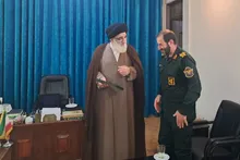 دیدار فرمانده لشکر ۱۰ حضرت سیدالشهدا(ع)، با نماینده ولی فقیه در استان البرز