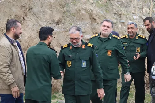 افتتاح متمرکز پروژه های سیل بند (تغذیه شن چاله ) و آبخیز تا جالیز روستای قرن آباد گرگان