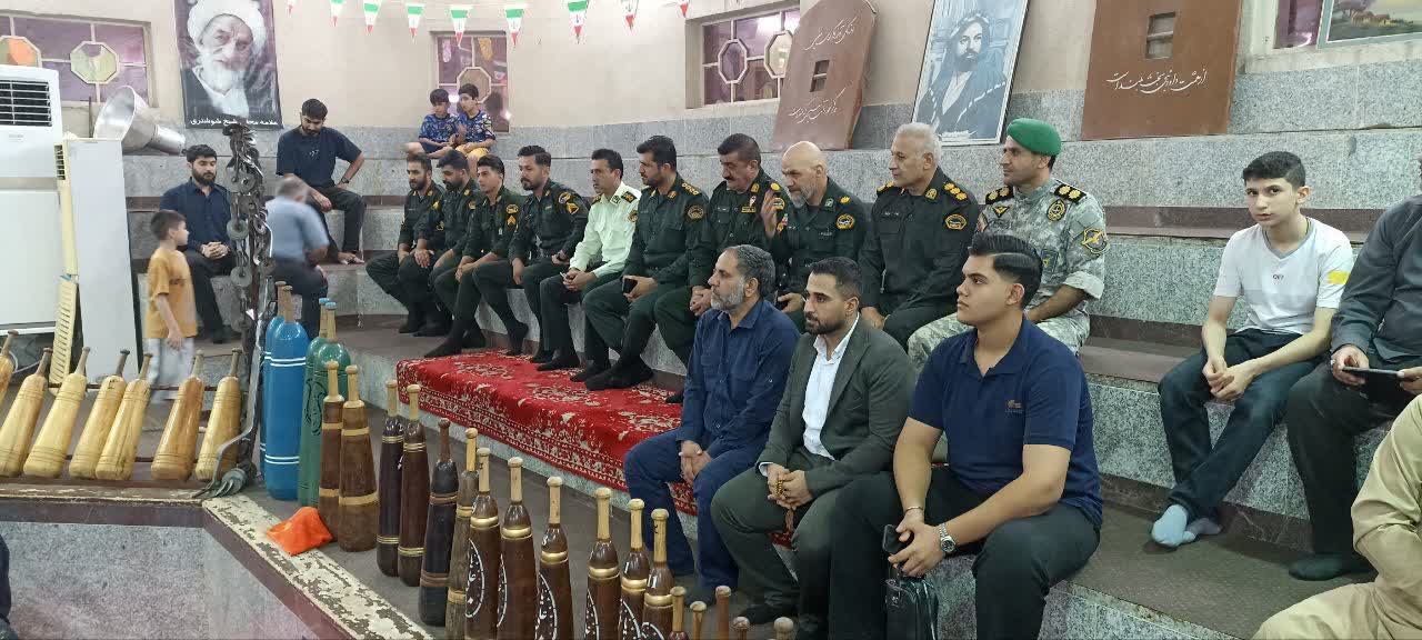 آیین گرامیداشت هفته فرماندهی انتظامی با همت قرارگاه منطقهای کربلا نیروی زمینی سپاه برگزار شد آیین گرامیداشت هفته فرماندهی انتظامی با همت قرارگاه منطقهای کربلا نیروی زمینی سپاه برگزار شد