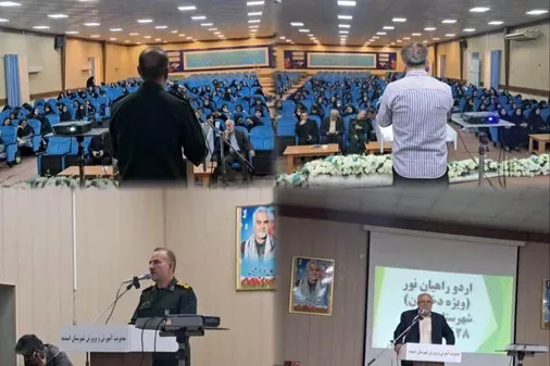 دانش&zwnj;آموزان دختر امیدیه در جستجوی حقیقت و عشق به وطن