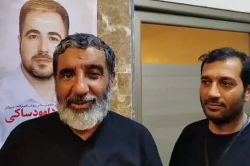 پیام حاج حسین یکتا به دختر شهید داوود ساکی، خادم لرستانی این موکب