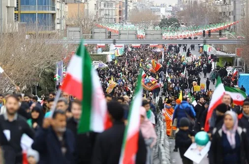 جزئیات حضور بی&zwnj;سابقۀ مردم در راهپیمایی ۲۲ بهمن؛ افزایش ۵۳ درصدی شرکت&zwnj;کنندگان نسبت به سال گذشته
