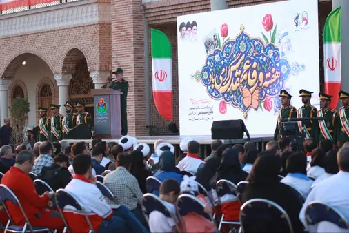 طنین حماسه و ایستادگی در باغ&zwnj;شمال؛ افتتاح نمایشگاه هفته دفاع مقدس