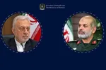 دیدار وزیر پیشنهادی وزارت دفاع و پشتیبانی نیروهای مسلح با فرمانده کل سپاه