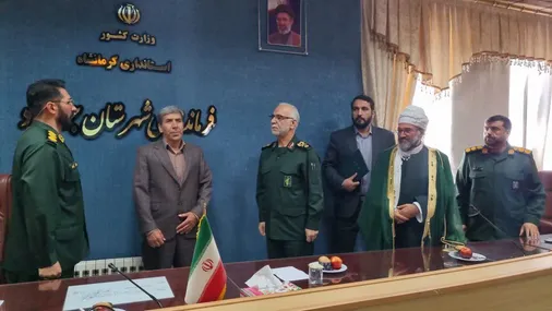فرمانده جدید سپاه ناحیه جوانرود معرفی شد