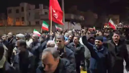 قیام مردم شهرکرد در خونخواهی امام شهید امت در هفتمین روز حضور