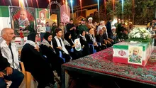 تشییع پیکر مطهر شهید علی‌اصغر نورانی در میدان شهید بجنورد