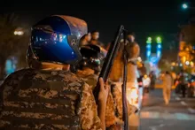 جان‌فدایان بافقی با حضور در سنگر خیابان، بار دیگر با رهبر خود بیعت کردند