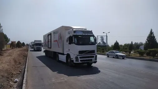 در راستای خدمت&zwnj;رسانی به زائران اربعین صورت گرفت؛ اعزام مجهزترین سامانه سیار بیمارستانی غرب آسیا به مرز مهران