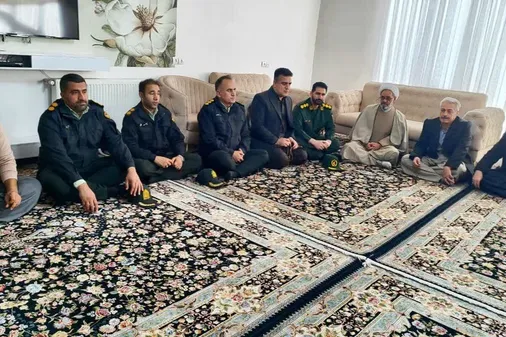 دیدار مسئولان شهرستان جوانرود با خانواده&zwnj;های شهدا