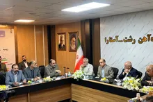 حضور رئیس دفتر رئیس‌جمهور و فرمانده قرارگاه سازندگی خاتم‌الانبیاء(ص) در کارگاه پروژه راه‌آهن رشت – آستارا