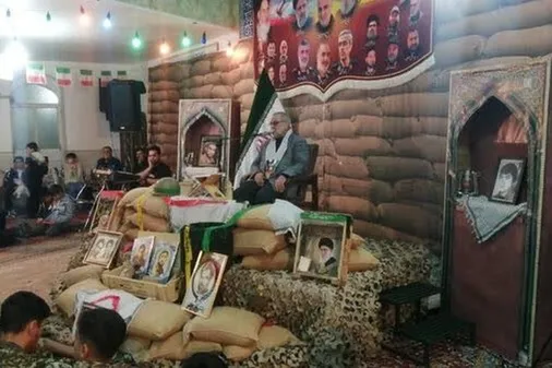برگزاری یادواره شهدای روستای مؤمن&zwnj;آباد با حضور سردار شکارچی